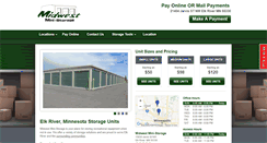 Desktop Screenshot of midwestmini-storage.com