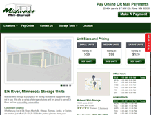 Tablet Screenshot of midwestmini-storage.com